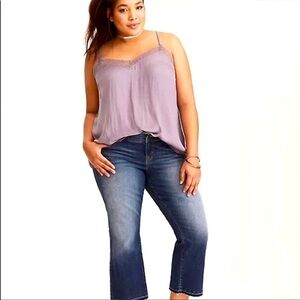 Torrid Satin Trim Lace Cami XXL